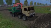 КамАЗ 6350 Щепорез para Farming Simulator 2015 miniatura 2