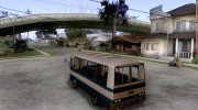 ПАЗ 32053 для GTA San Andreas миниатюра 3