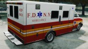 F.D.N.Y. Ambulance para GTA 4 miniatura 5