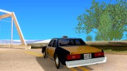 Chevrolet Impala Taxi 1983 для GTA San Andreas миниатюра 3