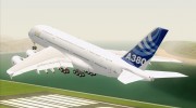 Airbus A380-800 F-WWDD Etihad Titles для GTA San Andreas миниатюра 19