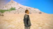 GTA V - Trevor with Blue Denim Jacket для GTA San Andreas миниатюра 2