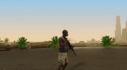 CoD MW3 Africa Militia v2 para GTA San Andreas miniatura 4