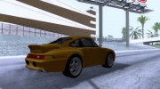 Porsche 911 Turbo 1995 для GTA San Andreas миниатюра 3