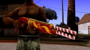 Новогодний дробовик SPAS-12 из WarFace para GTA San Andreas miniatura 1