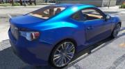 2013 Subaru BRZ for GTA 5 miniature 9