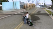Harley Davidson FLSTF (Fat Boy) v2.0 Skin 1 para GTA San Andreas miniatura 3
