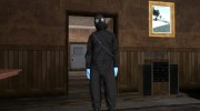 GTA V Online The Heist Gasmask Dark для GTA San Andreas миниатюра 2