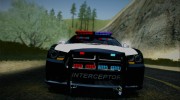 2012 Dodge Charger SRT8 Police interceptor LVPD para GTA San Andreas miniatura 3