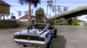 Ford Mustang 1967 для GTA San Andreas миниатюра 4
