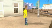 Маленький школьник для GTA San Andreas миниатюра 4