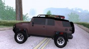 Toyota FJ Cruiser para GTA San Andreas miniatura 2