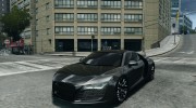 Audi R8 Spider 2011 для GTA 4 миниатюра 1