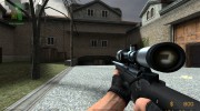 AWP Black Recolor для Counter-Strike Source миниатюра 1