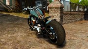 Harley Davidson Fat Boy Lo Racing Bobber para GTA 4 miniatura 3