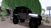 Jeep Rangler Rubicon Unlimited 2012 4x4 для GTA San Andreas миниатюра 4