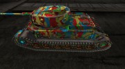 Шкурка для PzKpfw VI Tiger (P) Circus Tiger для World Of Tanks миниатюра 2