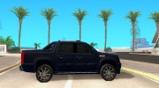 Cadillac Escalade Ext для GTA San Andreas миниатюра 5