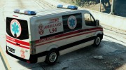 Serbian Ambulance для GTA 5 миниатюра 3