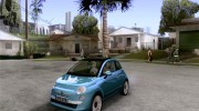 Fiat 500 C for GTA San Andreas miniature 1