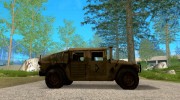Hummer H1 War Edition для GTA San Andreas миниатюра 5