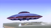 Real UFO for GTA San Andreas miniature 5