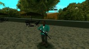 BlueLine AWP para GTA San Andreas miniatura 3