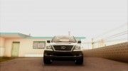Lexus LX570 2011 для GTA San Andreas миниатюра 2