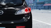 Mazda MPS 3 2010 для GTA 4 миниатюра 13
