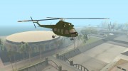 Ми-2 военный для GTA San Andreas миниатюра 1