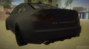 Audi RS6 W12 TT Black Revel para GTA Vice City miniatura 3