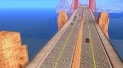 New Golden Gate bridge SF v1.0 для GTA San Andreas миниатюра 4