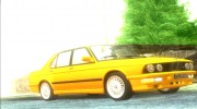 1988 BMW M5 E28 для GTA San Andreas миниатюра 2