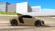 Audi R8 + Cleo para GTA San Andreas miniatura 5