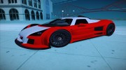 Gumpert Apollo Sport V10 TT для GTA San Andreas миниатюра 5