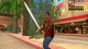 Новый меч для GTA San Andreas миниатюра 2