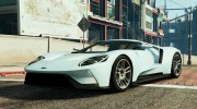 2017 Ford GT for GTA 5 miniature 1