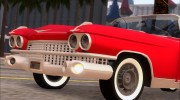 Cadillac Eldorado Biarritz Convertible 1959 для GTA San Andreas миниатюра 4