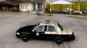 Ford Crown Victoria Florida Police para GTA San Andreas miniatura 2
