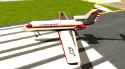 Самолет Як-40 для GTA San Andreas миниатюра 2