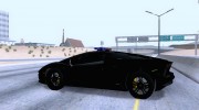 Lamborghini Aventador LP700-4 Police для GTA San Andreas миниатюра 2