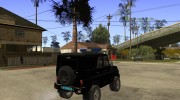 УАЗ 315195 Хантер Полиция para GTA San Andreas miniatura 4