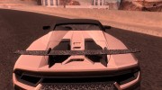 Lamborghini Huracan Perfomante Spyder для GTA San Andreas миниатюра 6