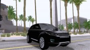 Land Rover Range Rover Evoque v1.0 для GTA San Andreas миниатюра 6