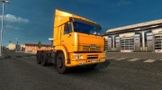 Kamaz 6460 v 2.0 для Euro Truck Simulator 2 миниатюра 1