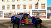 Volkswagen Race Touareg для GTA San Andreas миниатюра 5