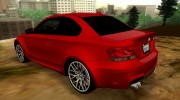 BMW 1M 2011 для GTA San Andreas миниатюра 2