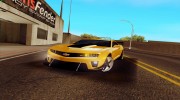 Chevrolet Camaro ZL1 (Ivlm) para GTA San Andreas miniatura 2
