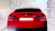 BMW M5 F10 2015 для GTA San Andreas миниатюра 5