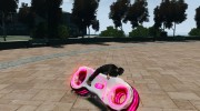 Мотоцикл из Трон (красный неон) для GTA 4 миниатюра 5